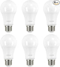 Linkind A19 LED Light Bulbs, 75 Watt Equivalent Dimmable Light Bulbs, E26 Base, 2700K Soft White, 13W 1100 Lumens, UL Listed FCC Certified, Lighting for Bedroom Living Room Home Office, 6 Packs