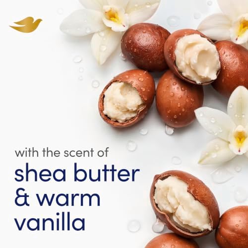 Dove Shea Butter Beauty Bar Soap 8 Count, Cleanser, 3.75 oz I beauty bar - Image 4