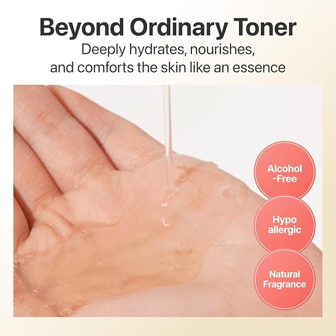 numbuzin No.3 Super Glowing Essence Toner, Jumbo Szie, Fermented Toner for Skin Glow & Texture, Bifida, Niacinamide, Hydrating, Radiance-Boosting Essence, Fragrance-Free, 10.14 fl oz (300ml)
