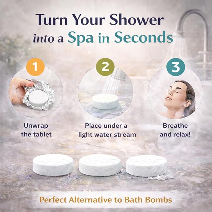 Shower Steamers for Women, Mothers Day Gift for Mom, 24pc Shower Bombs Aromatherapy Gift Set w/Organic Essential Oils. Shower Melts, Bath Bombs for Shower, Birthday Gifts, 4 Boxes of Pack of 6