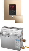 Mr Steam MS 10kW (10000W) Steam Shower Generator Package w/square iTempo Control in Polished Gold