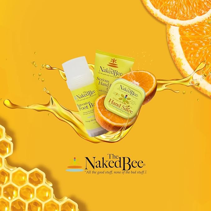 The Naked Bee Nourishing Body Lotion for All Skin Types (8 oz) Moisture Replenishing Lotion for Dry Skin with Jasmine & Honey