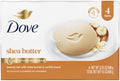 Dove Beauty Bar Soap Shea Butter 4 Count 3.75 oz by Dove