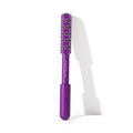 Radiance Roller – Germanium Stone Facial Massage Tool/Wand Face Roller for Lifting, Sculpting, De-Puffing, Glow Boost, Energizing & Cooling Effect (Purple)