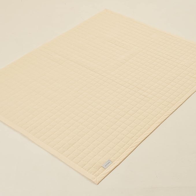 100% Cotton Twin Mattress Pad/Blanket, Also can be Used as Cover by ShieldLife, Cotton Blend Protection Mat for Single/Twin Size Beds, Made in Korea