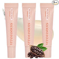 Vitamasques Lip Mask - Hydrating Cocoa Butter Lip Balm Moisturizer with Vitamins & Natural Oil Hydrates, Nourishes & Plumps Lips Area - Korean Skin Care Lip Care Products (Pack of 3)