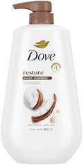 Dove Body Wash Restore Coconut & Cocoa Butter 30.6 oz Pump, Sulfate Free by Dove