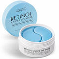 Enaskin Naturals Under Eye Patches for Dark Circles: 30 Pairs Retinol Collagen Eye Gels Mask - Reduce Wrinkles Puffy & Bags - Skin Treatment Pads - Anti Aging Moisturizer For Women (Blue)
