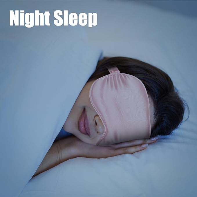 16 Pieces Silk Sleep Mask Silk Eye Mask with Adjustable Strap Eye Cover for Sleeping Blindfold for Women Men Travel Rest(Multicolor)