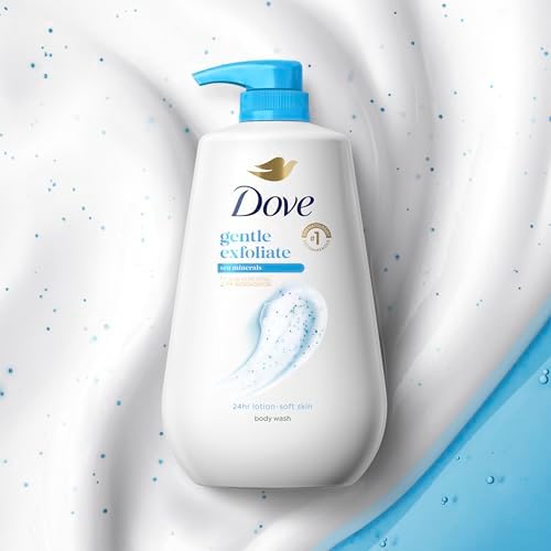 Dove Body Wash Body Wash Gentle Exfoliate Sea Minerals 30.6 oz Sulfate Free - Image 5