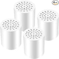 Laicky 4 Pack 20 Stage Shower Filter Universal Replacement Cartridge Hard Water Purifier Removes Chlorine, Heavy Metals, Iron, Other Sediments, Water Softener with High Output