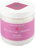 Provence Sante Relaxing Bath Salt - Luxury and Soothing Soak - Floral Wild Rose Scent - Made in France - 20 Oz