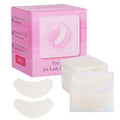 100 PCS Foam Eye Pads for Lash Extensions, 2.76" Under Eye Pads for Eyelash Extensions, Micro-foam Lash Pads Lint Free, Stick Well, No Tape Needed, Hypoallergenic, Waterproof