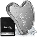 TeraRX® Terahertz Gua Sha for Enhanced Lymphatic Drainage, Reduced Puffiness, and Relieved Facial Tension – 100% Authentic Terahertz Stone Gua Sha Facial Tools