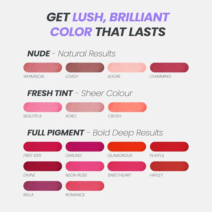 Wonderskin Wonder Blading All Day Lip Stain Peel Off Masque and Reveal Kit- Long Lasting, Waterproof Pink Lip Tint, Transfer Proof Natural Makeup Stain Kit (Charming)