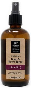 Bandits Essential Oil Linen and Room Spray - Handmade Natural Aromatherapy Air Freshener (8 fl oz)
