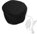 Hair Steamer Cap for Deep Conditioning Electric Heating Cap with 3 Temp Settings, Salon Grade Thermal Hair Treatment Hat for Damaged Hair Repair, Home Spa Use (US Plug, Adjustable Fit)