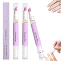2-in-1 Ceramic Cuticle Pusher & Oil Pen - Nail Care Tool for Dry Nails & Hangnails, Enhances Nail Luster(3pcs)