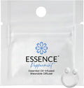 Essence Wearable Aromatherapy Nasal Diffuser – Peppermint Essential Oil Nose Ring Silicone Inhaler for Stress & Mood Support - Made in USA & Travel-Friendly (Ring Only)