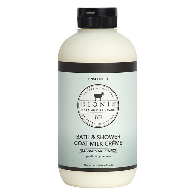 Dionis Bath & Shower Goat Milk Crème Unscented 14.5oz (Pack of 1)
