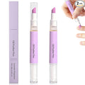 2pcs 2-in-1 Cuticle Oil Pusher Pen, 2026 New Ceramic Cuticle Pusher & Oil Pen, Nail Care Tool for Dry Damaged Nails Hangnails Moisturiz Polish Brighten