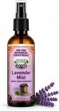 Lavender Toilet Spray – Stops Odor Before It Starts, Bathroom Odor Eliminator for Toilet, Traps Odors Below the Surface, 4 oz (200+ Uses) Travel Size for Home, Work & On-the-Go