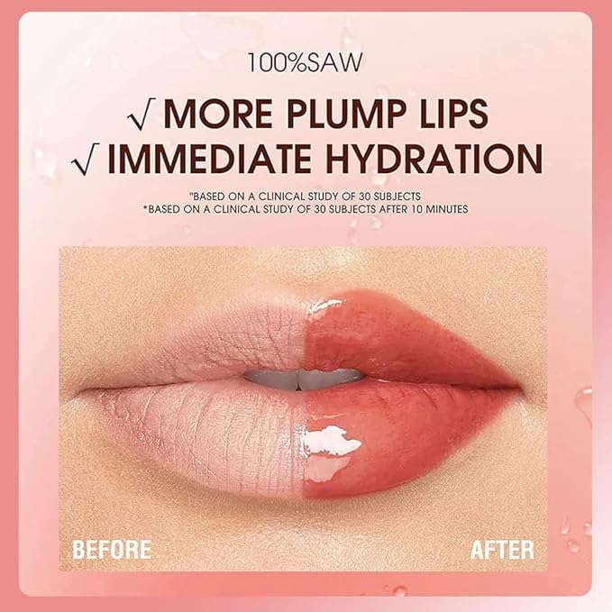 8 PCS Fruit Lip Mask Set with Honey & Vitamin E Lip Balm Pot, Moisturizing Overnight Treatment, Effective Reduces Lip Lines Prevention Dry and Cracked Lip Care Product