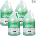 Ginger Lily Farms Club & Fitness Nourishing Body Wash, 100% Vegan & Cruelty-Free, Aloe Vera Scent, 128 Fl Oz (Pack of 4)