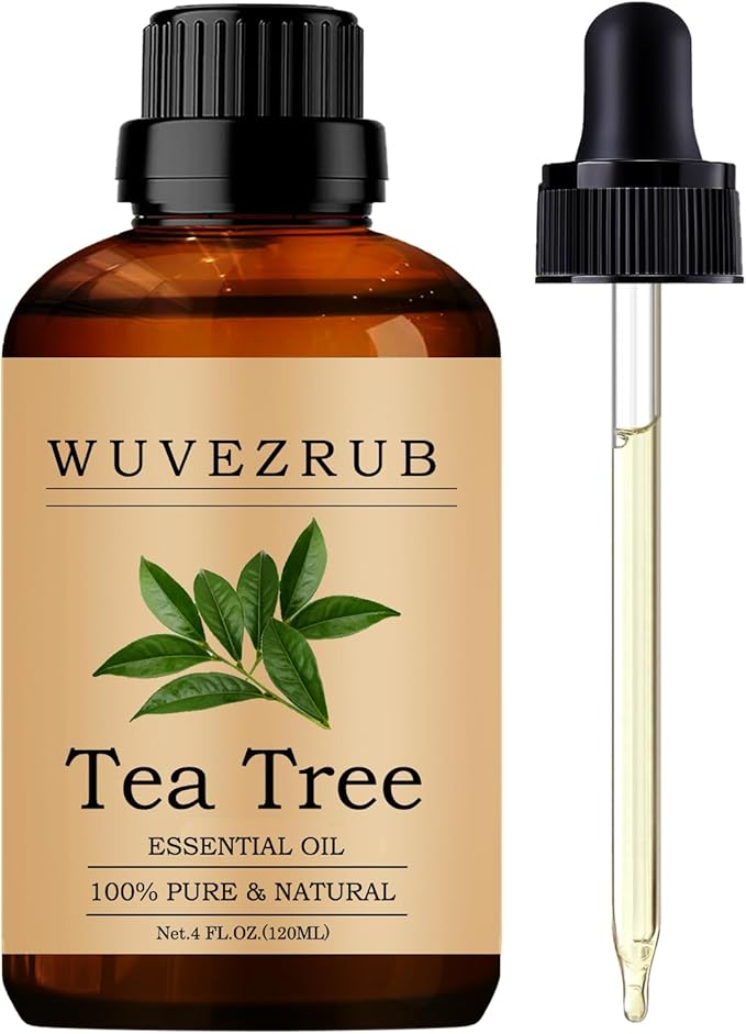 Tea Tree Essential Oil, 120ML 100% Pure and Natural for Aromatherapy Diffuser - 4 Fl Oz