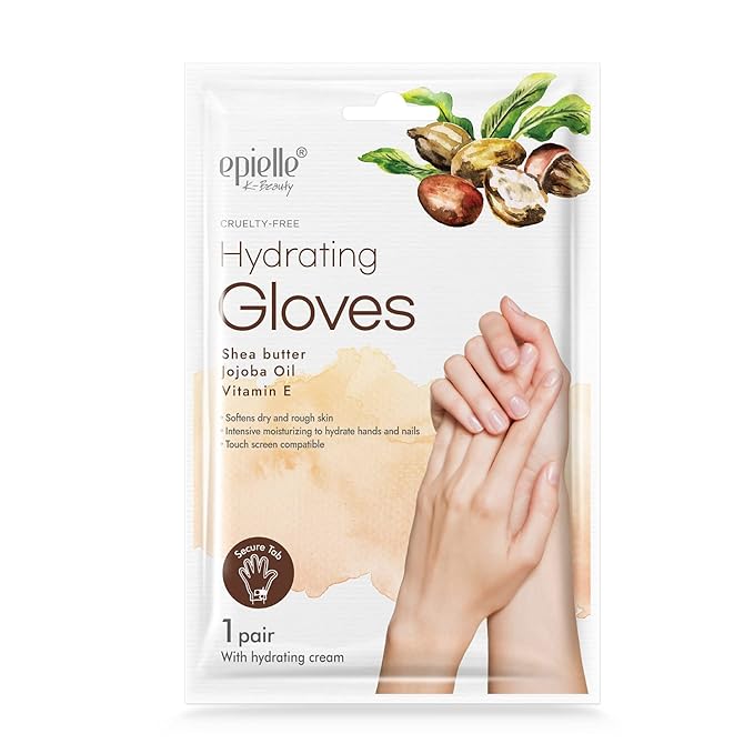 Epielle Assorted Hand Mask 5 Pairs, Deep Moisturizing Gloves for Dry, Rough Skin, Soften with Shea Butter, Self Care Gifts for Women, Spa Kit, Mothers Day Gifts
