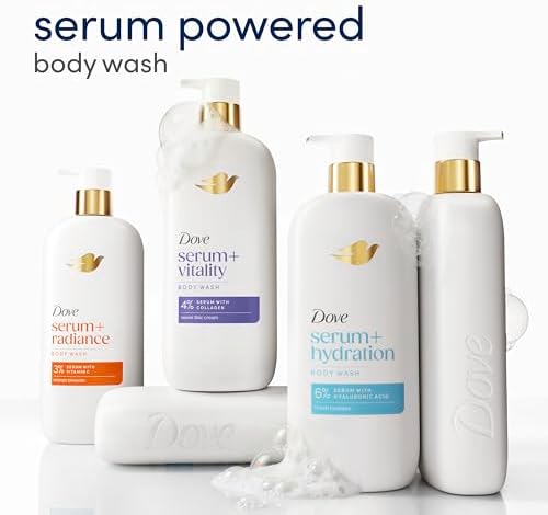 Dove Serum + Acne Clear Body Wash with 1% Salicylic Acid, 18.5 oz - Image 3