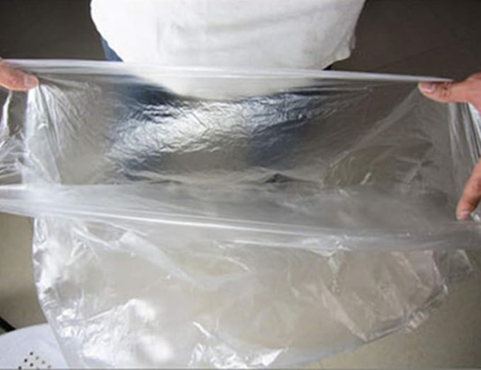 Disposable Plastic Sauna Bags For Heating Blanket Better With Hot Cream Pack of 10pcs 20pcs 50pcs Elitzia ETS333 (Pack of 10)