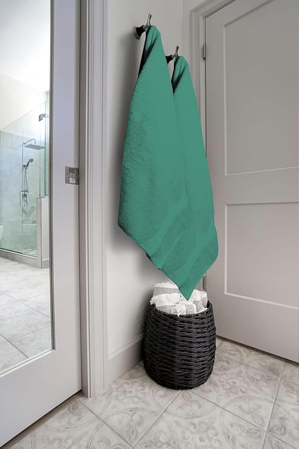 Softolle 100% Cotton Luxury Bath Sheets - Pack of 2 (35" x 70") | Super Soft, Quick-Dry & Highly Absorbent Towels for Bathroom, Home, Spa & Gym (Dusty Green)