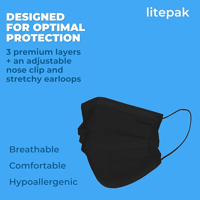 Disposable Face Masks - 1,000 PCS - for Home & Office