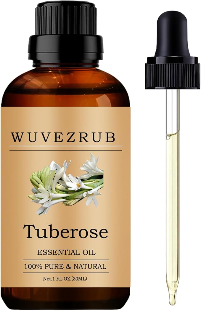 Tuberose Essential Oils, 30ML Pure and Natural Essential Oil for Aromatherapy Diffuser - Tuberose / 1 Fl Oz