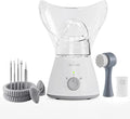 Bella Ciao 11-Piece Facial Steamer Set – Portable Face Steamer for Deep Cleaning, Hydration & Pore Care – Skincare Beauty Tool Kit for Women & Teens – Spa Gift for Home, Travel & Self-Care Routine