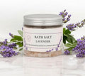 Himalayan Bath Salt with Lavender Petals, Essential Oil & Epsom Salt– 170 Grams, Detox & Wellness
