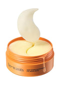 bewants Deep Toning Glutathione Eye Serum Patch | Korean Retinol and Caffeine Eye Patches | Advanced Glutathione Skincare Gel Patch | 60 Undereye Mask Patches | Mothers Day Gift