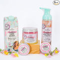 Bella & Bear Goddess Mega Bath & Body Gift Set with Foaming Shower Gel & Bubble Bath, Bath Milk, Body Scrub & Lip Scrub and Lip Butter - Gift for Women
