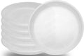 6 Pack of 12 inch Clear Plant Saucer Plant Tray, Plastic Plant Saucer 12 inch, Heavy Duty Clear Plant Tray for Pots, Plant Saucers for Indoors Planter, Garden Water Plate Bowls 10"/11"/12"