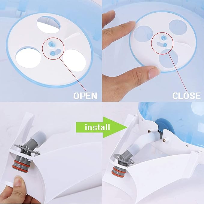 Nova Microdermabrasion Ionic Nano Mist 2 in 1 Hair Face Steamer, 360° Adjustable Steam Hood with Facial Sauna Attachment for Deep Moisturizing Hair Therapy and Skin Care at Home