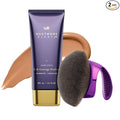 Westmore Beauty Body Coverage Perfector x Blend & Blur Body Brush Kabuki Brush - Waterproof Leg & Body Makeup - Tattoo Cover Up Makeup - 7 Oz Golden Radiance