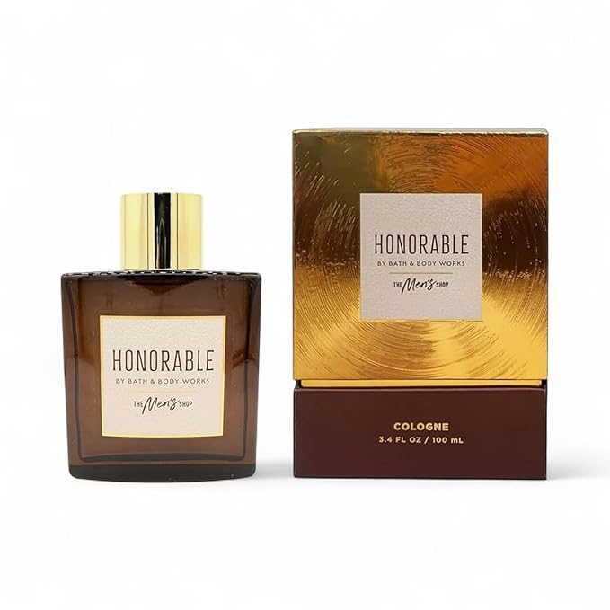 Bath and Body Works Men's Cologne Fragrance 3.4 Ounces Spray (Honorable)