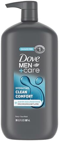 Dove Men Body & Face Wash Clean Comfort Men's Body Wash with 30 oz by DoveMenCare