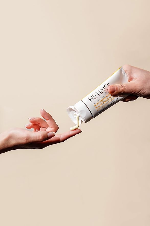 Robanda Retinol Anti-Aging Hand Cream - Hydrating & Moisturizing Hand Lotion with Anti-Aging Formula to Help Prevent Wrinkles & Reduce Fine Lines, 3 oz, Unscented
