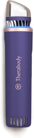Therabody TheraFace Depuffing Wand – Cold and Heat Skincare Treatment to Depuff and Glow; Beauty Wand, Face Roller and Eye Massager for Eye Puffiness, Dark Circles and Skin Radiance (Indigo)
