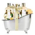 Gift Baskets for Women, Spa Luxetique 8 Pcs Vanilla Mothers Day Gifts for Mom, Birthday Bath and Body Set, Self Care Kit for Her, Including Bubble Bath, Shower Gel, Body Lotion