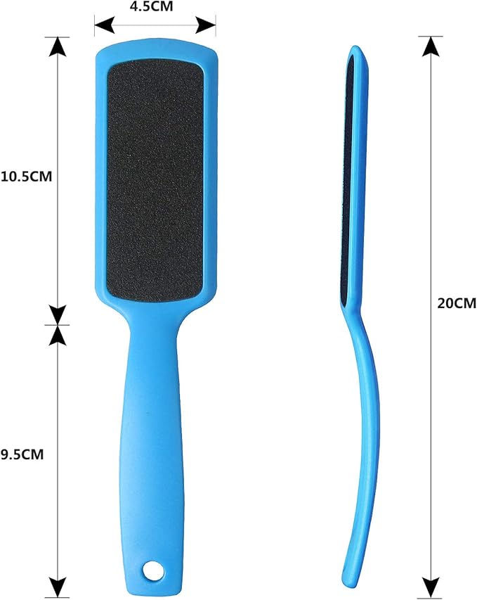 Fu Store Pedicure Foot Files Callus Remover with Double Sided Feet Rasp for Dead Skin Professional Scrubber for Feet (3 Pack)