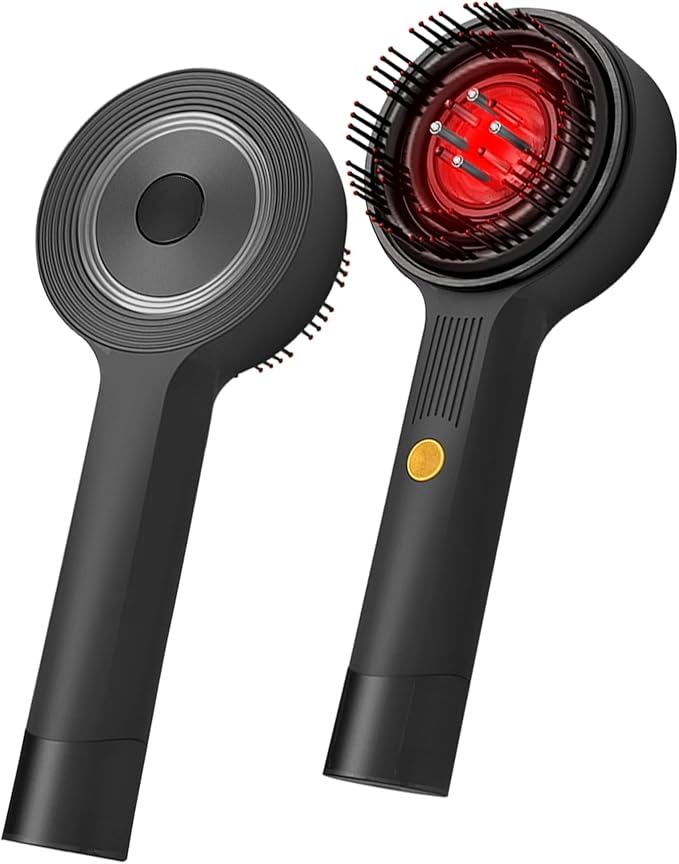 3 in 1Hair Scalp Massager - Oil Applicator Scalp Care Brush, IPX7 Waterproof Electric Head Massager, Portable for Men & Women