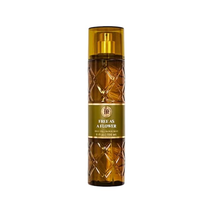 Bath and Body Works Free As A Flower Fine Body Fragrance Mist 8 Fluid Ounce (Free As A Flower)